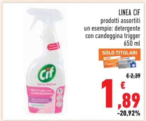 LINEA CIF