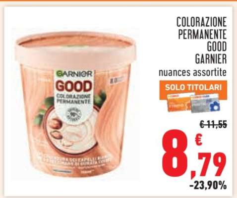 COLORAZIONE PERMANENTE GOOD GARNIER