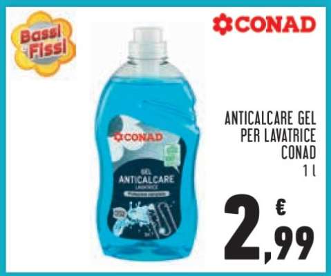ANTICALCARE GEL PER LAVATRICE CONAD