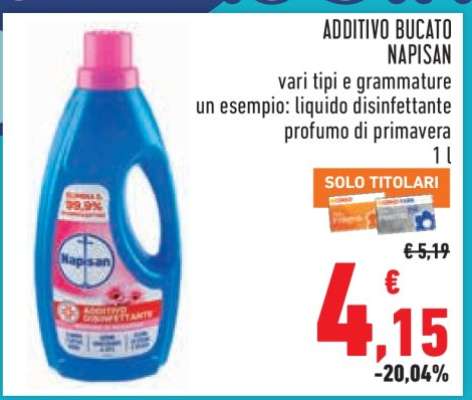 ADDITIVO BUCATO NAPISAN