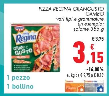 PIZZA REGINA GRANGUSTO CAMEO