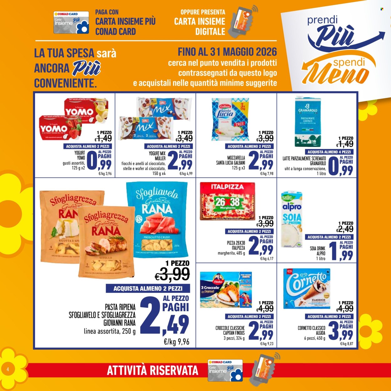 Volantino Spesa Facile Conad - 1/5/2026 - 31/5/2026. Pagina 4