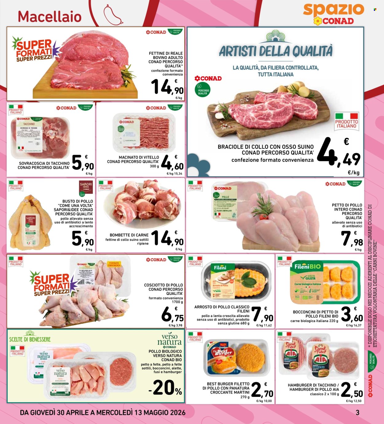 Volantino Spazio Conad - 30/4/2026 - 13/5/2026. Pagina 3