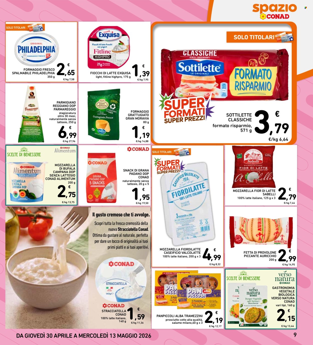Volantino Spazio Conad - 30/4/2026 - 13/5/2026. Pagina 9