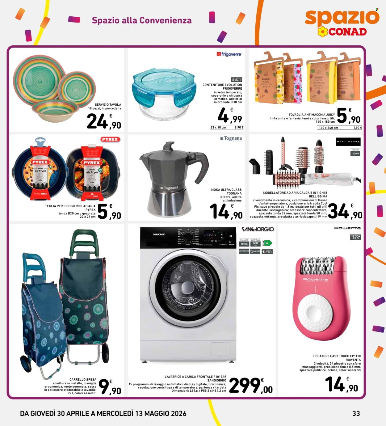 Volantino Spazio Conad - 30/4/2026 - 13/5/2026. Pagina 33