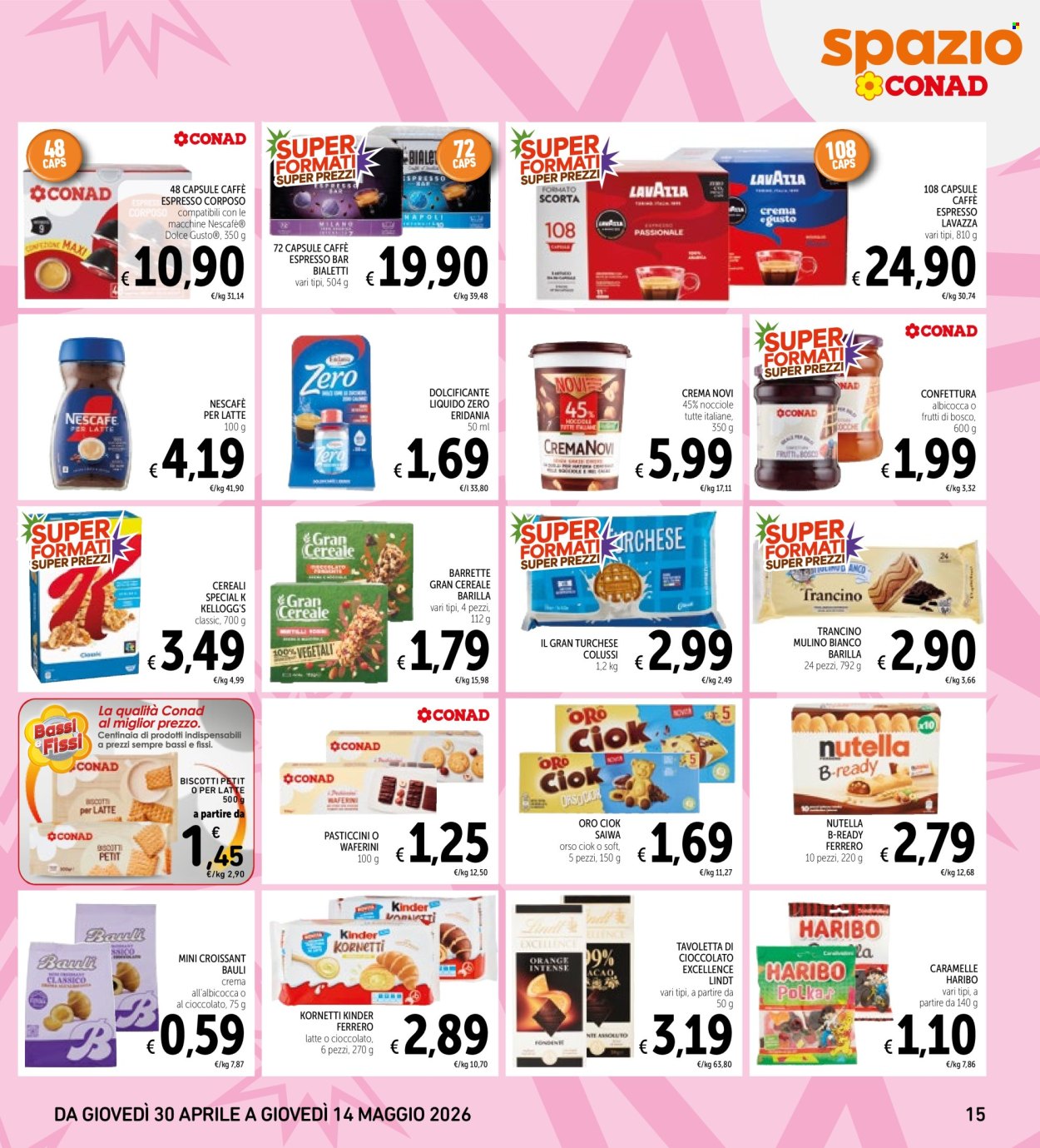Volantino Spazio Conad - 30/4/2026 - 14/5/2026. Pagina 15