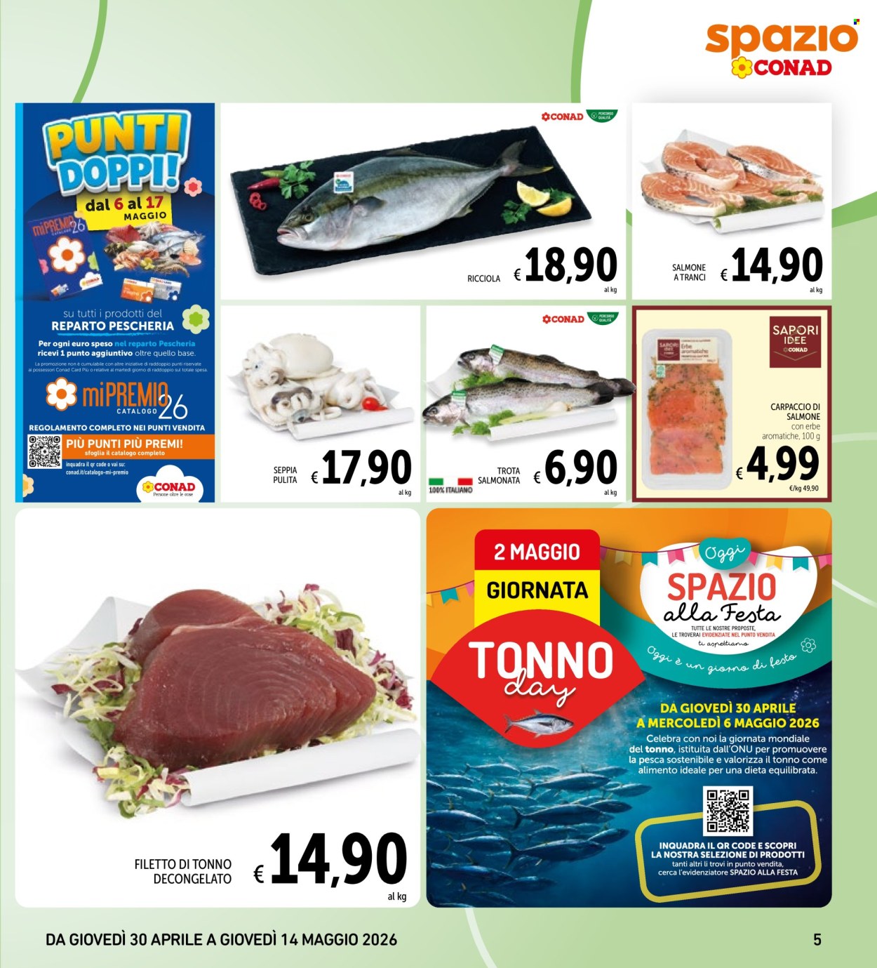 Volantino Spazio Conad - 30/4/2026 - 14/5/2026. Pagina 5