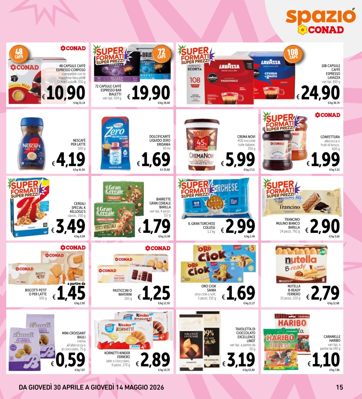 Volantino Spazio Conad - 30/4/2026 - 14/5/2026. Pagina 15