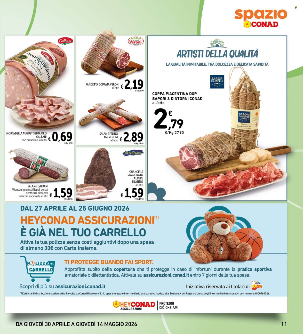 Volantino Spazio Conad - 30/4/2026 - 14/5/2026. Pagina 11