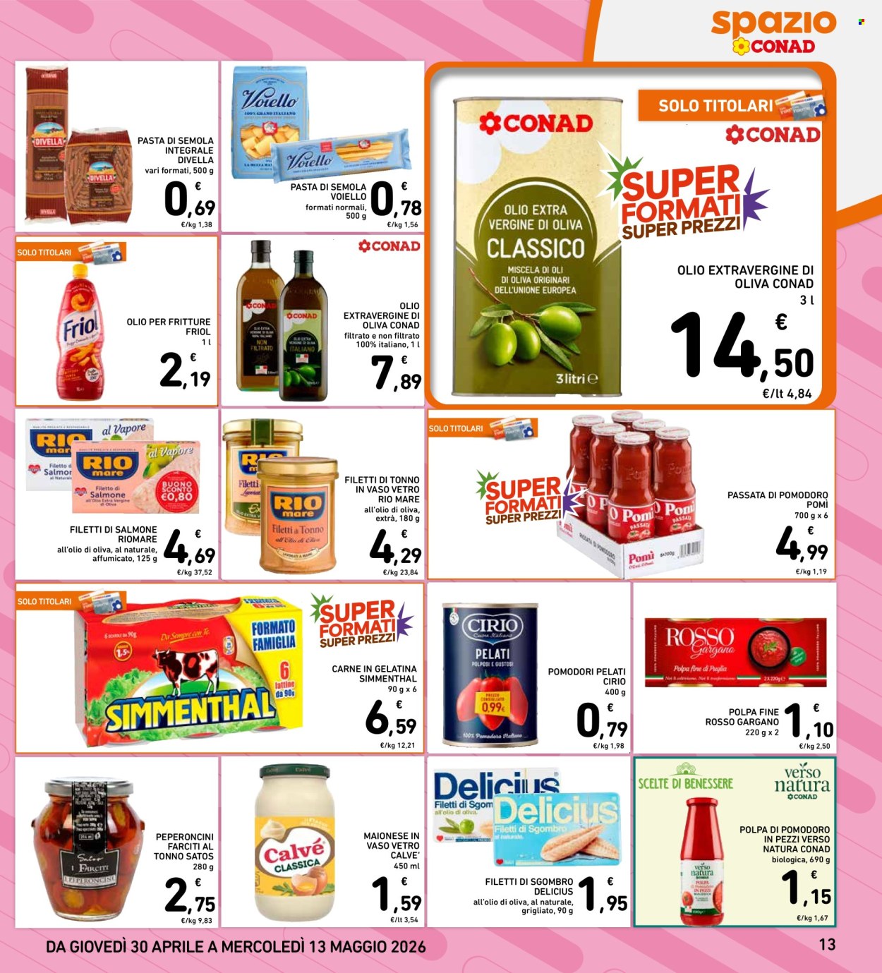 Volantino Spazio Conad - 30/4/2026 - 13/5/2026. Pagina 13