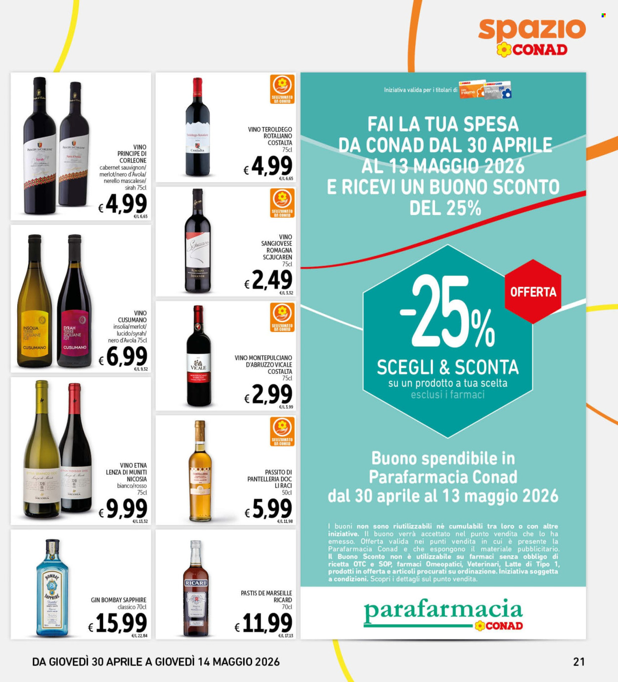 Volantino Spazio Conad - 30/4/2026 - 14/5/2026. Pagina 21