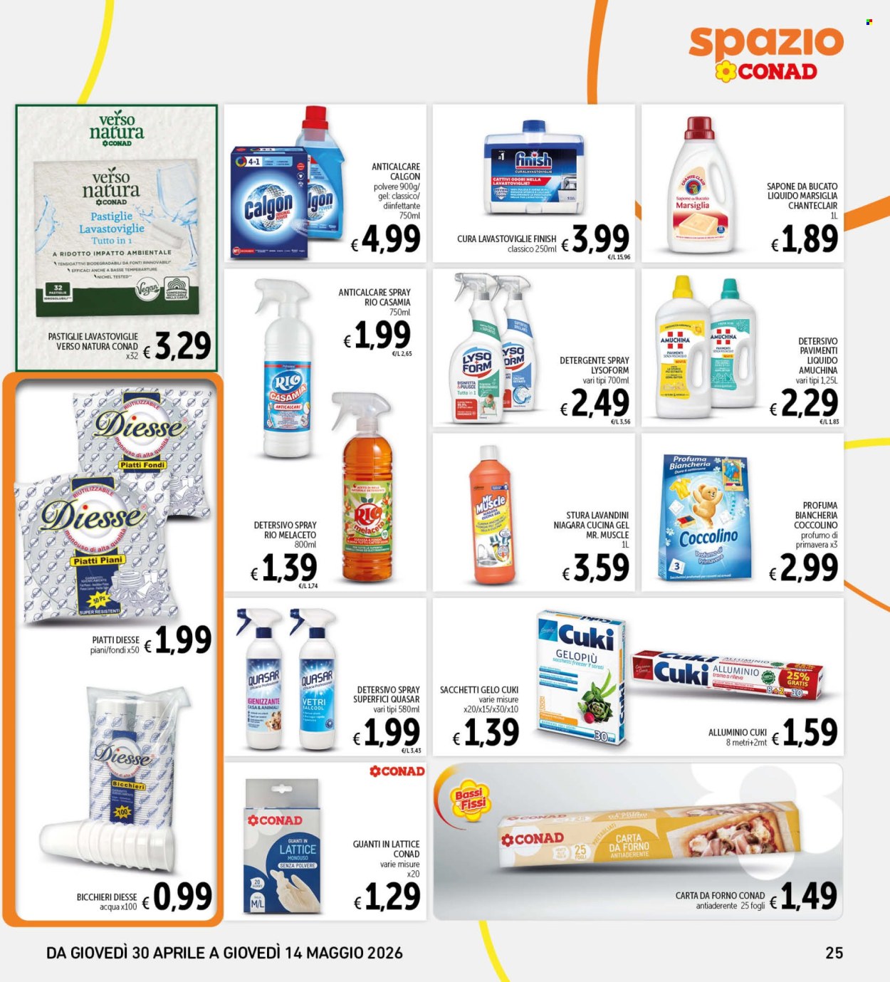 Volantino Spazio Conad - 30/4/2026 - 14/5/2026. Pagina 25