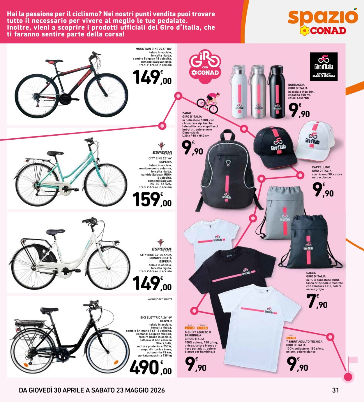 Volantino Spazio Conad - 30/4/2026 - 13/5/2026. Pagina 31
