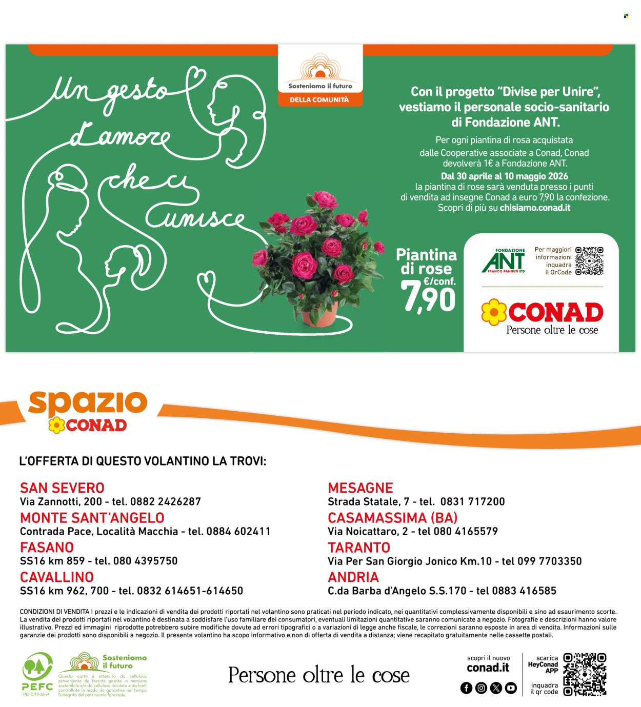 Volantino Spazio Conad - 30/4/2026 - 13/5/2026. Pagina 40