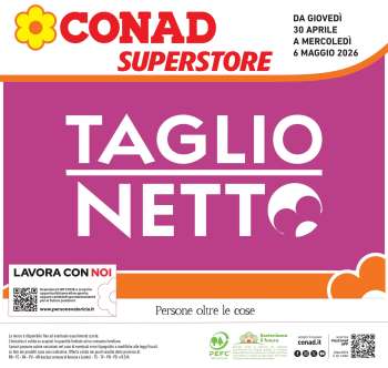 Volantino Conad Superstore - 30/4/2026 - 6/5/2026.