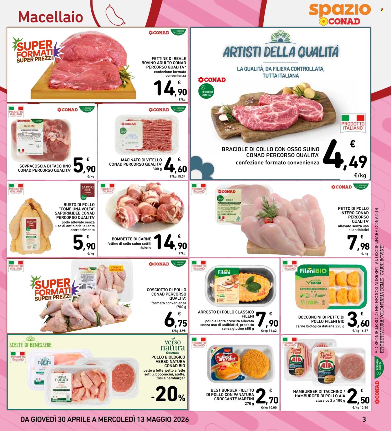 Volantino Spazio Conad - 30/4/2026 - 13/5/2026. Pagina 3