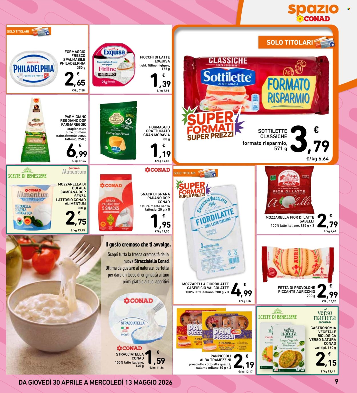 Volantino Spazio Conad - 30/4/2026 - 13/5/2026. Pagina 9