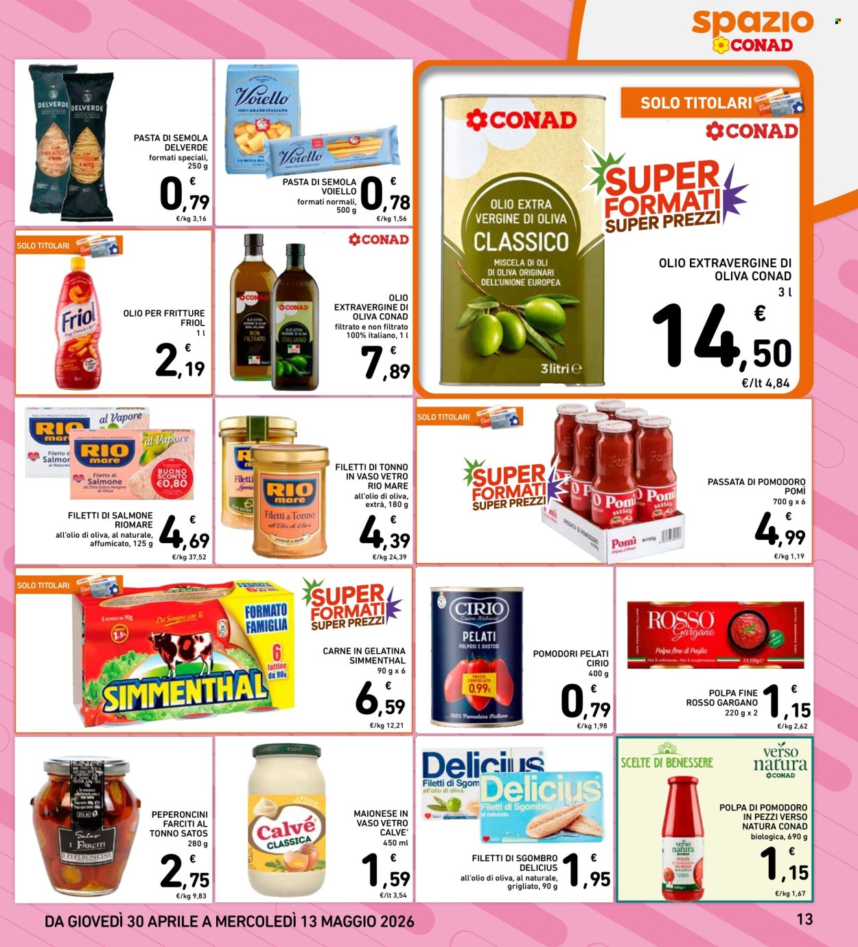 Volantino Spazio Conad - 30/4/2026 - 13/5/2026. Pagina 13