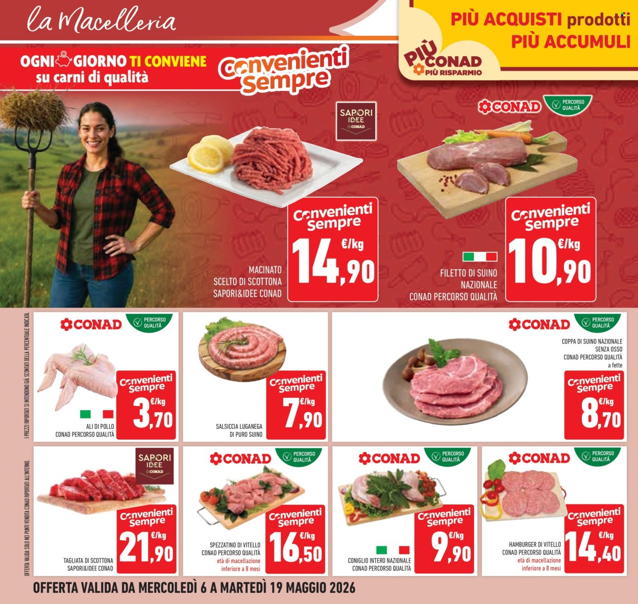 Volantino Conad - 6/5/2026 - 19/5/2026. Pagina 16