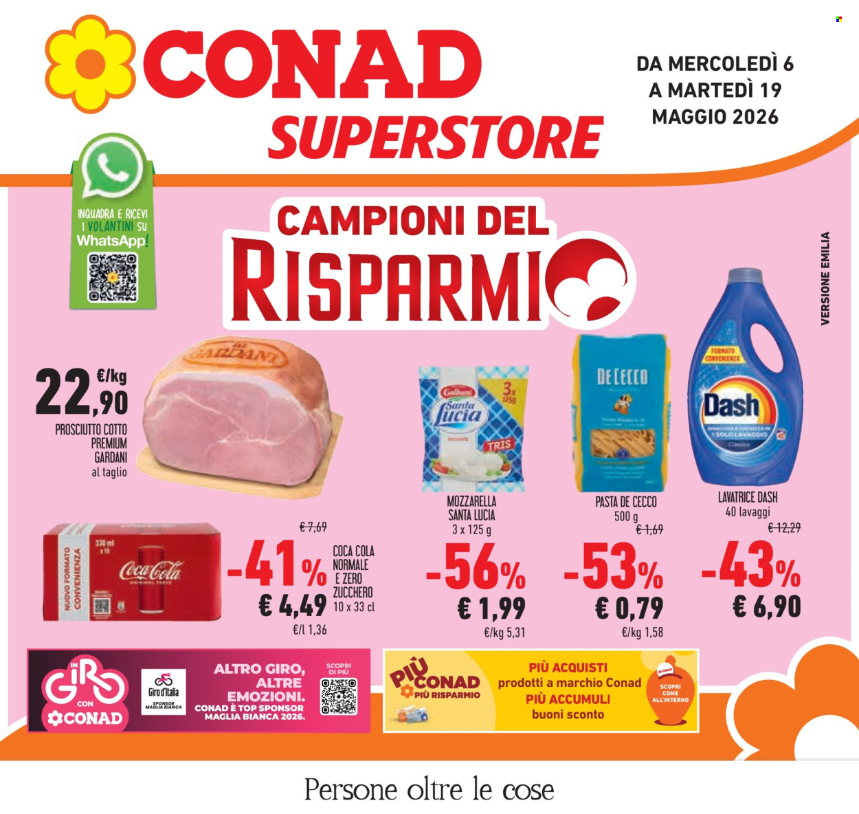 Volantino Conad Superstore - 6/5/2026 - 19/5/2026. Pagina 1