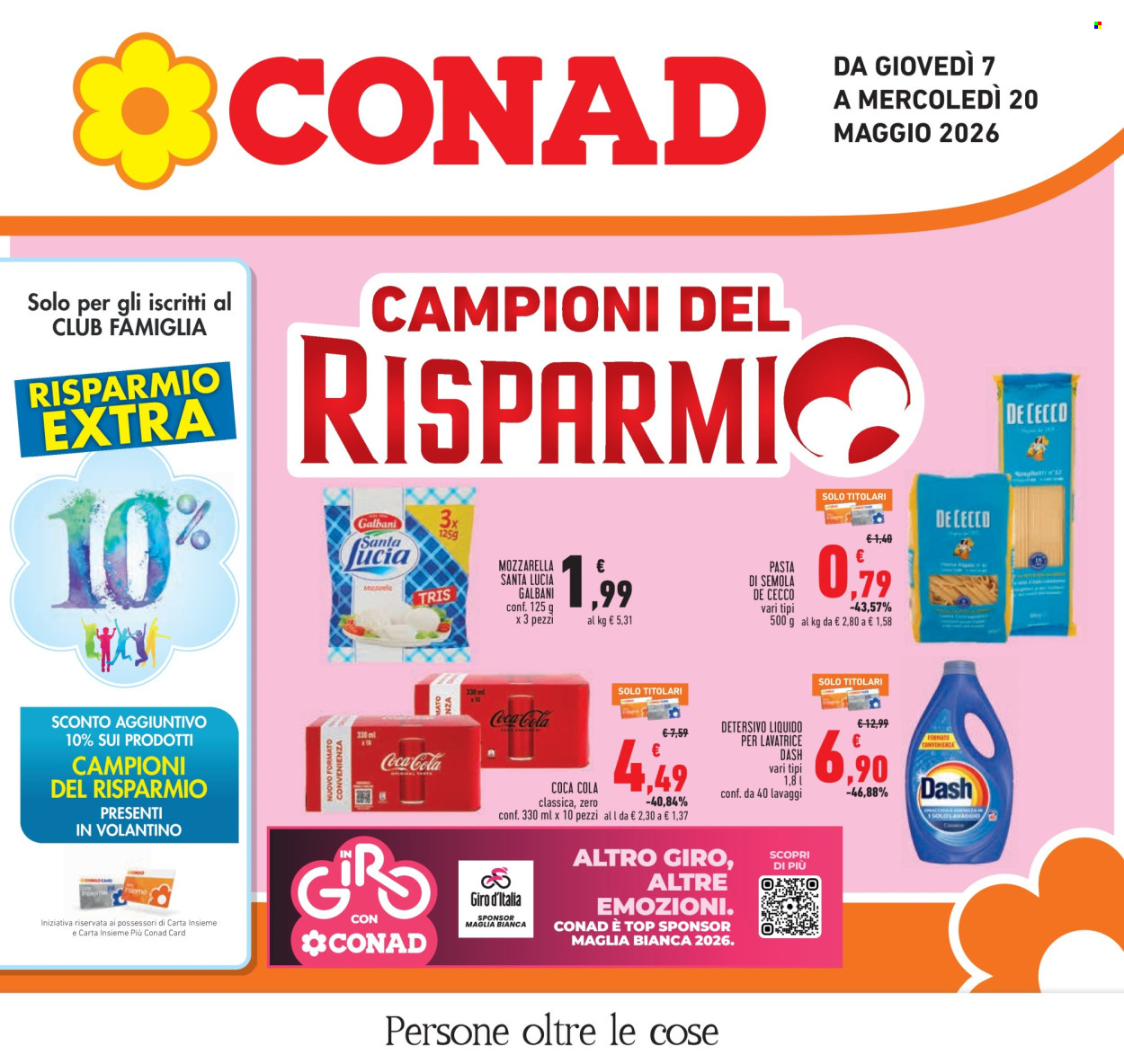 Volantino Conad - 7/5/2026 - 20/5/2026. Pagina 1