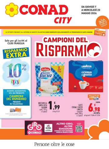 Volantino Conad City - 7/5/2026 - 20/5/2026.