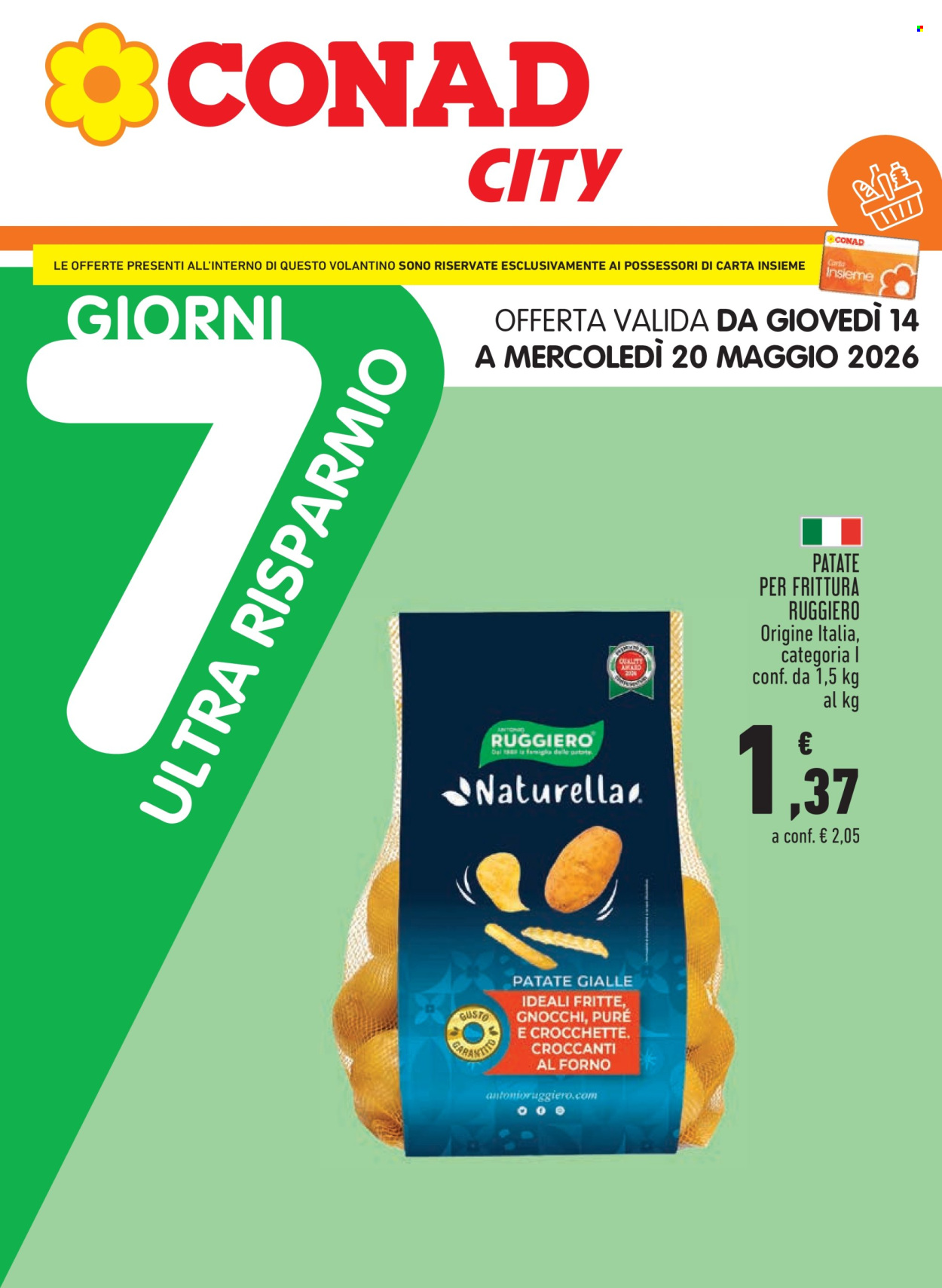 Volantino Conad City - 7/5/2026 - 20/5/2026. Pagina 17