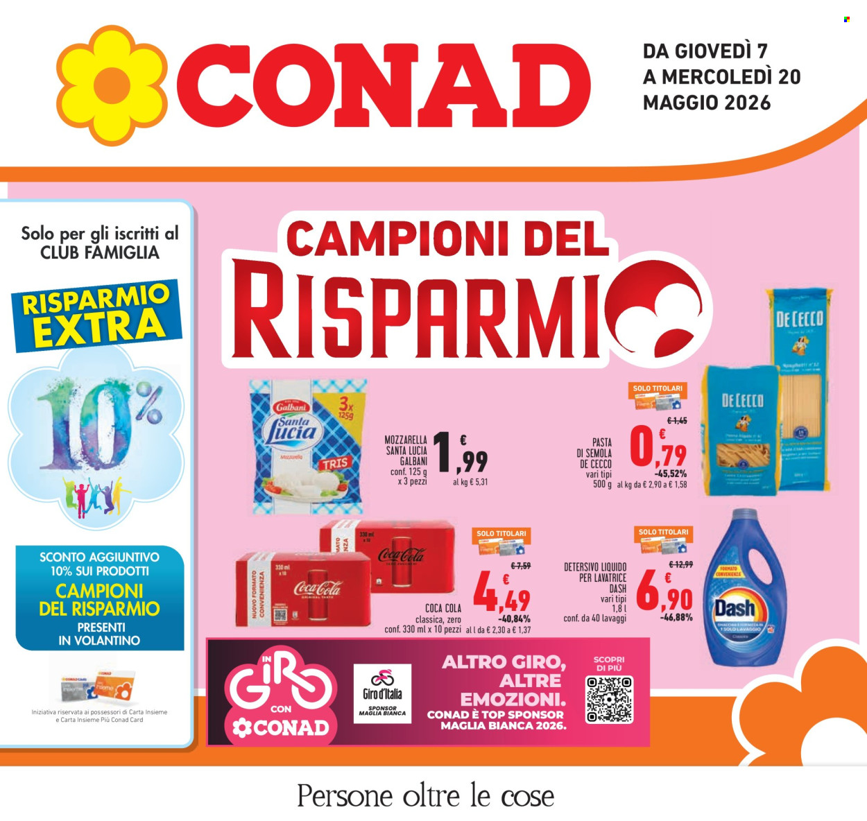 Volantino Conad - 7/5/2026 - 20/5/2026. Pagina 1