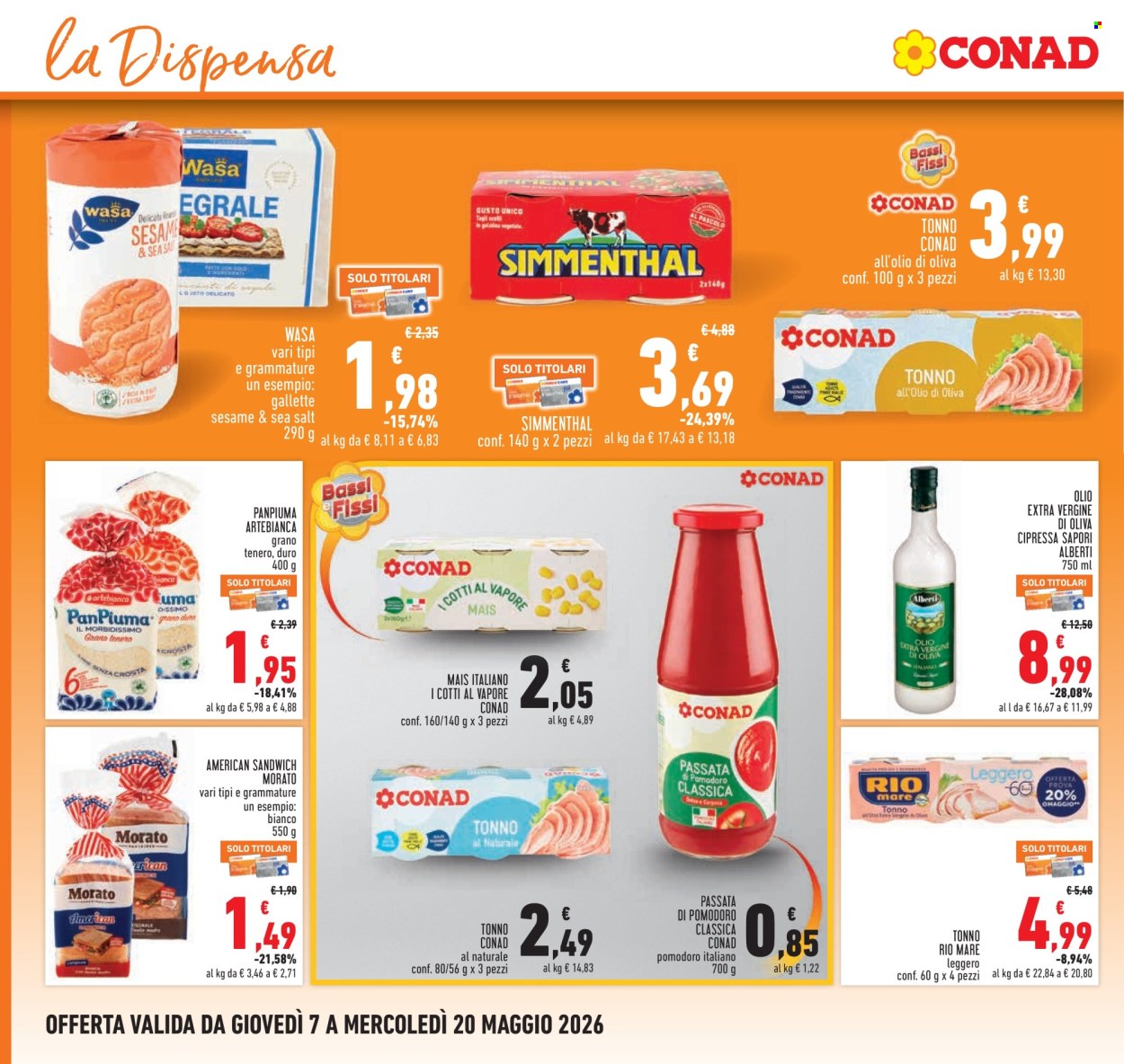 Volantino Conad - 7/5/2026 - 20/5/2026. Pagina 18