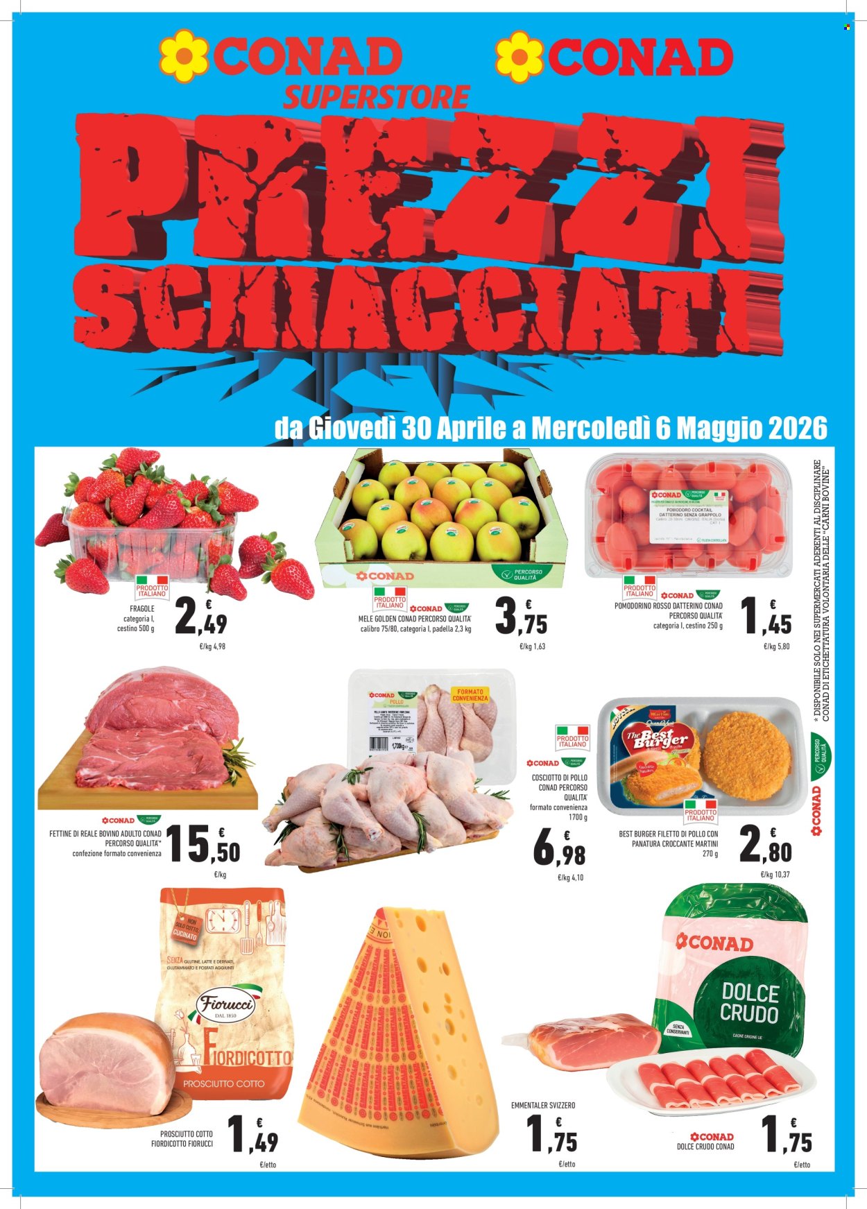 Volantino Conad - 30/4/2026 - 6/5/2026. Pagina 1