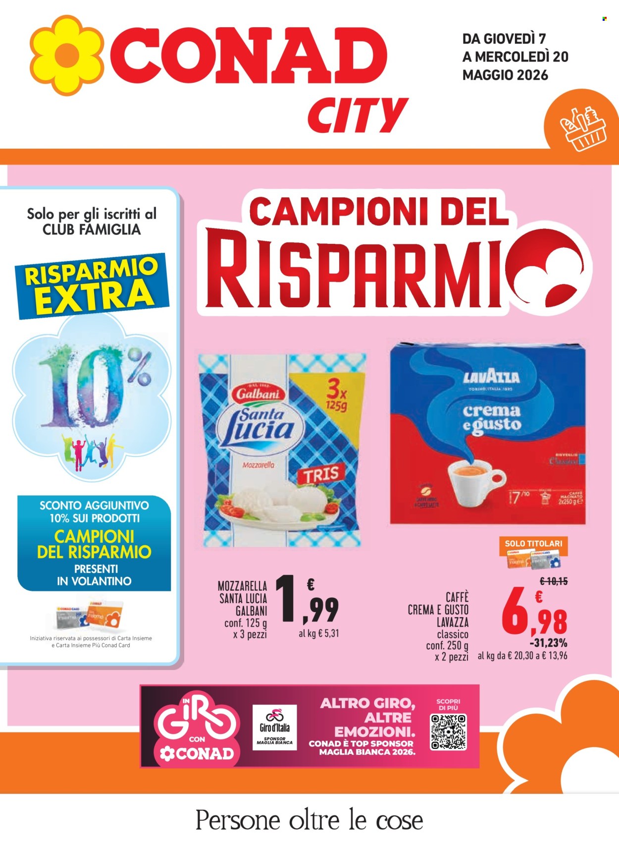 Volantino Conad - 7/5/2026 - 20/5/2026. Pagina 1