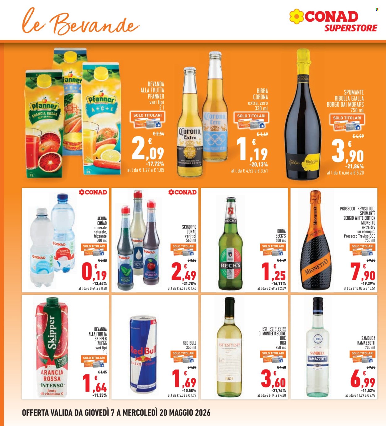 Volantino Conad - 7/5/2026 - 20/5/2026. Pagina 22