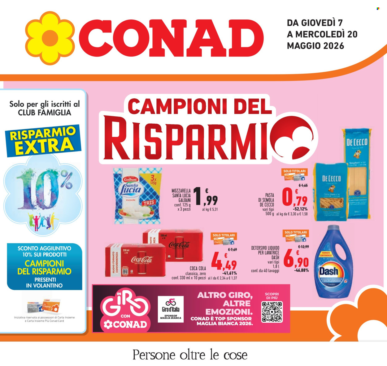 Volantino Conad - 7/5/2026 - 20/5/2026. Pagina 1