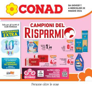 Volantino Conad - 7/5/2026 - 20/5/2026.