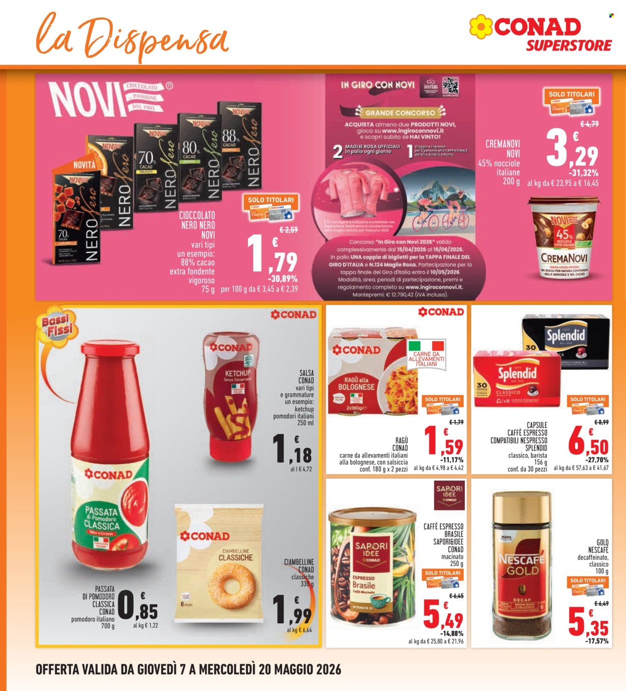 Volantino Conad Superstore - 7/5/2026 - 20/5/2026. Pagina 20