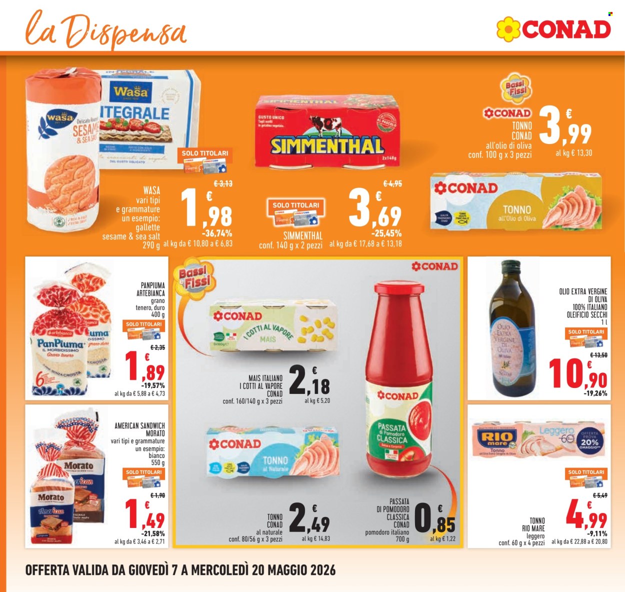 Volantino Conad - 7/5/2026 - 20/5/2026. Pagina 18