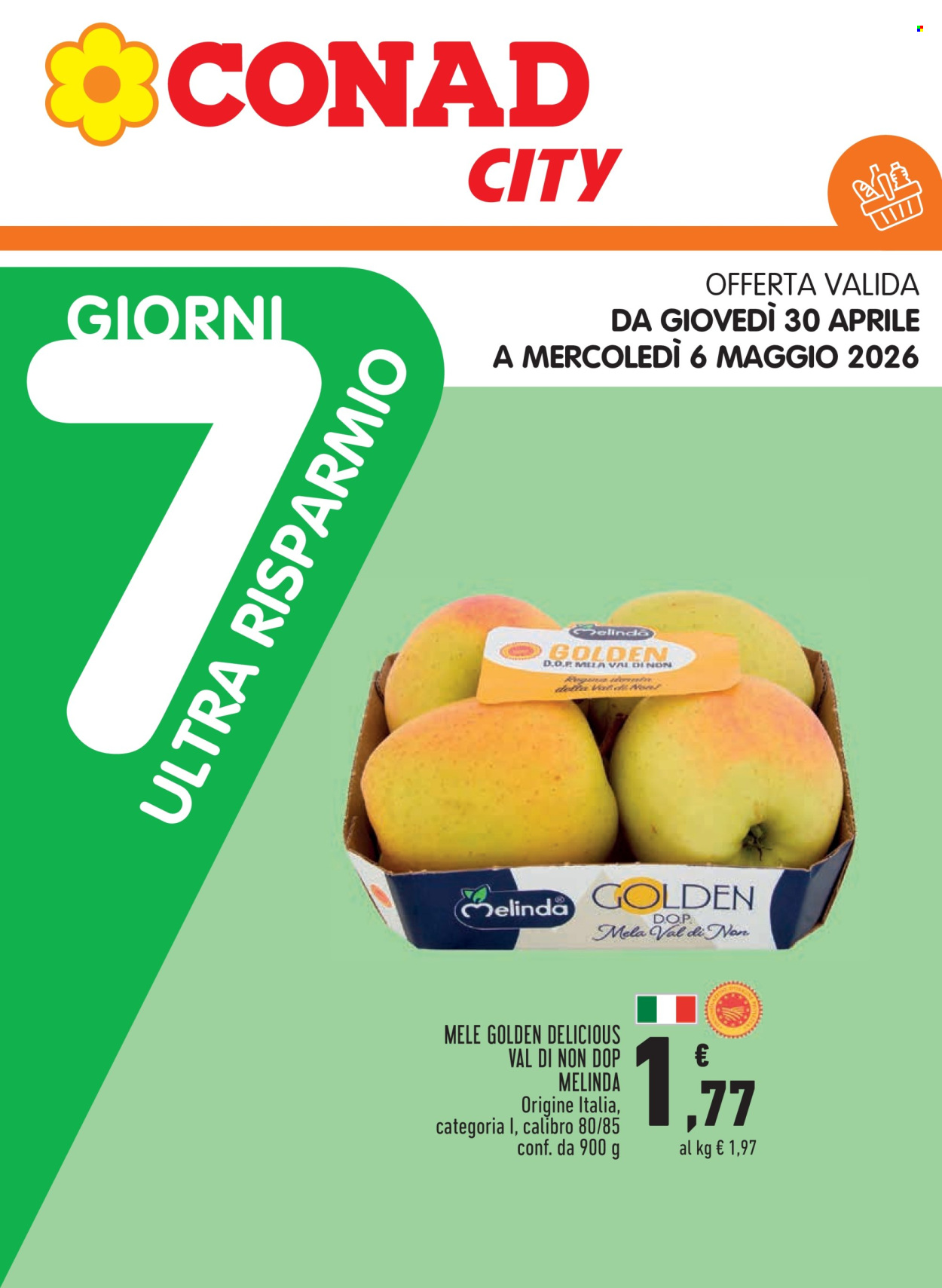 Volantino Conad - 30/4/2026 - 6/5/2026. Pagina 1