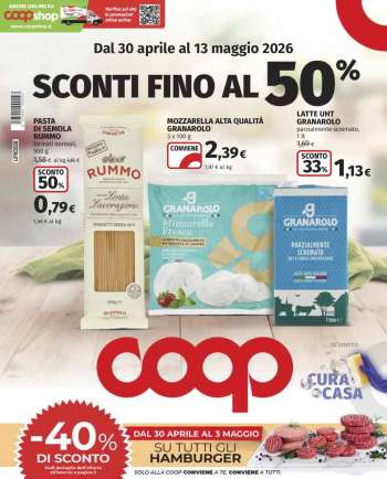 Volantino Coop - 30/4/2026 - 13/5/2026.