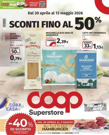 Volantino Coop - 30/4/2026 - 13/5/2026.