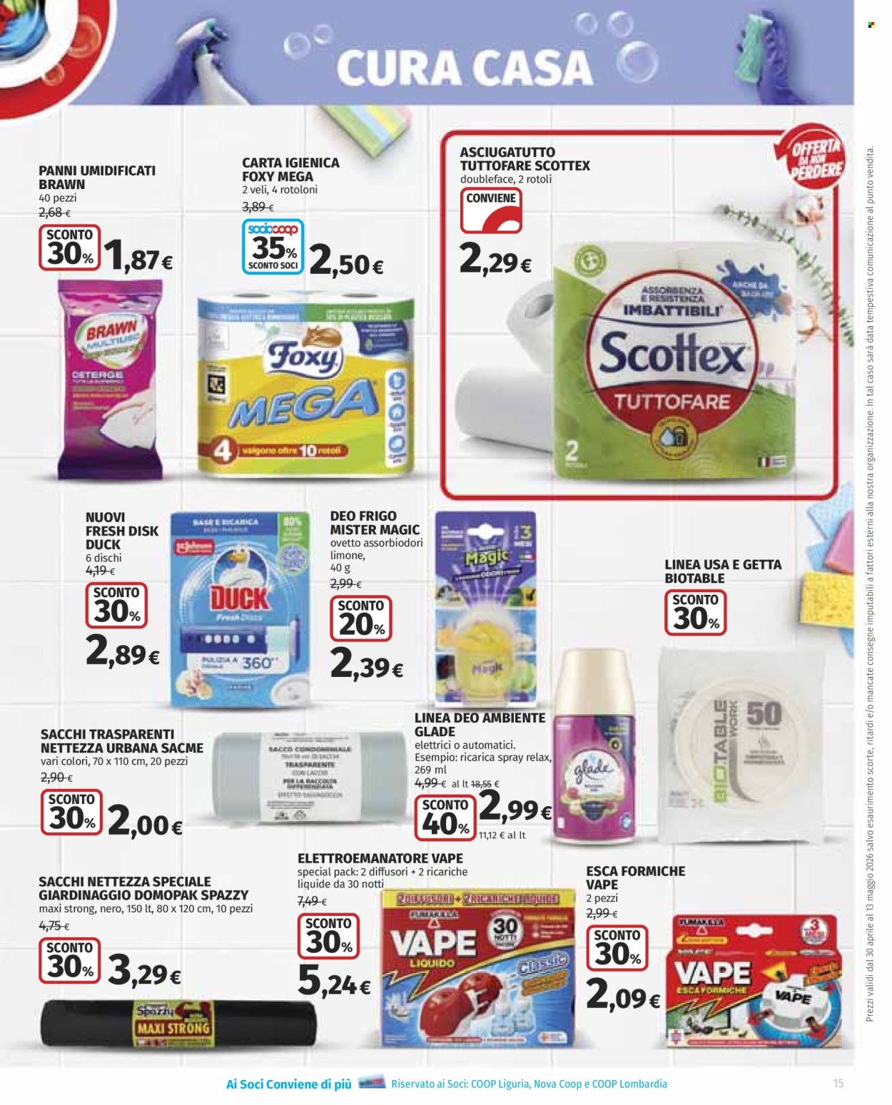 Volantino Coop - 30/4/2026 - 13/5/2026. Pagina 15