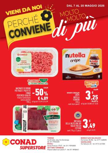 Volantino Conad - 7/5/2026 - 20/5/2026.