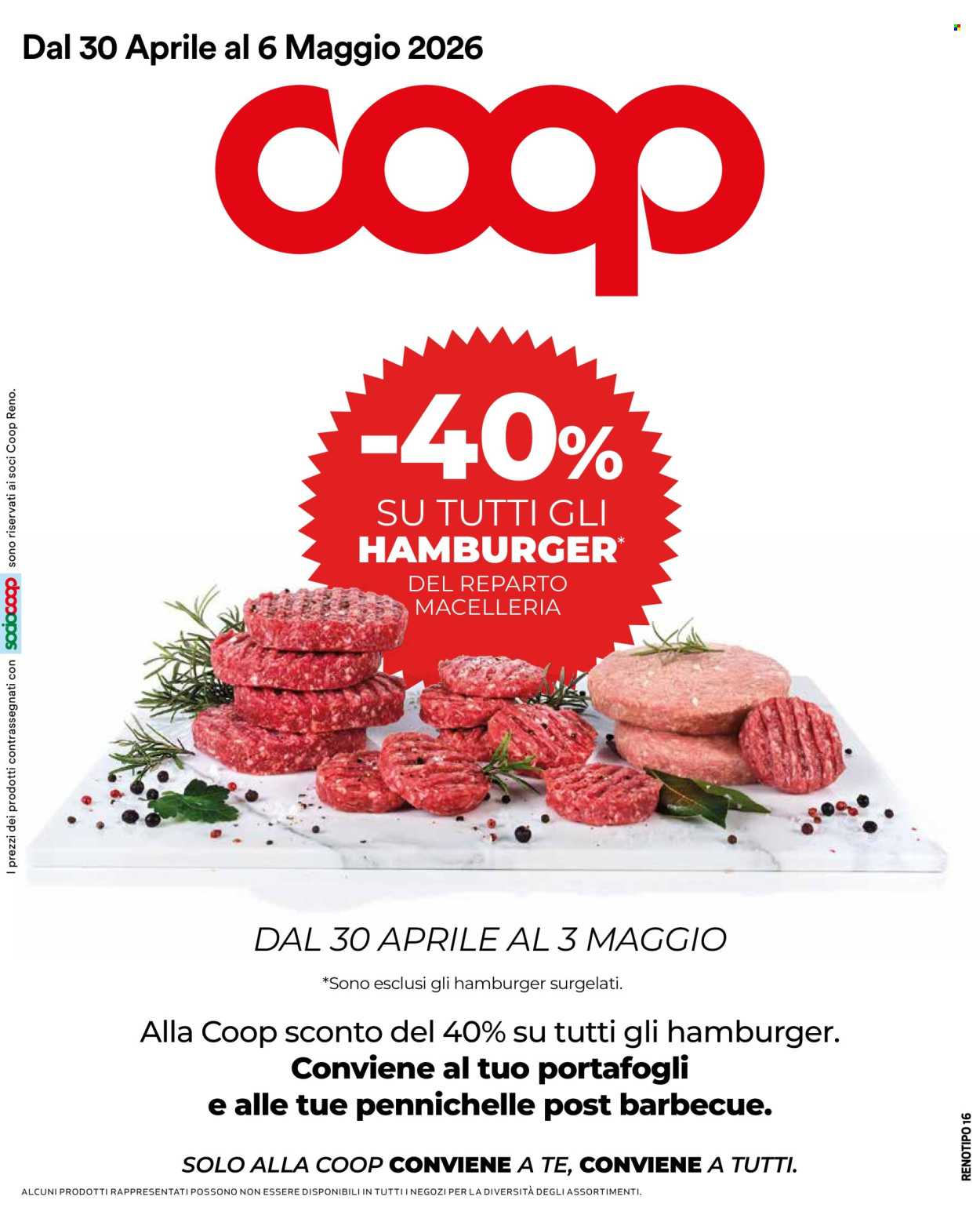 Volantino Coop - 30/4/2026 - 6/5/2026. Pagina 1