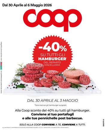 Volantino Coop - 30/4/2026 - 6/5/2026.