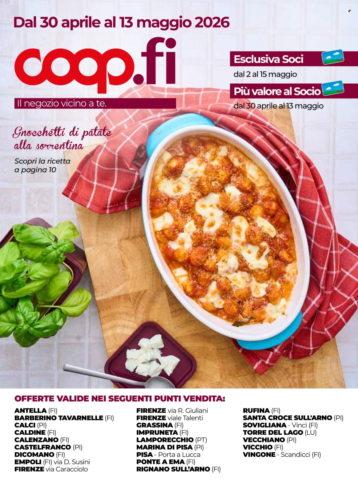 Volantino Coop - 30/4/2026 - 13/5/2026. Pagina 1