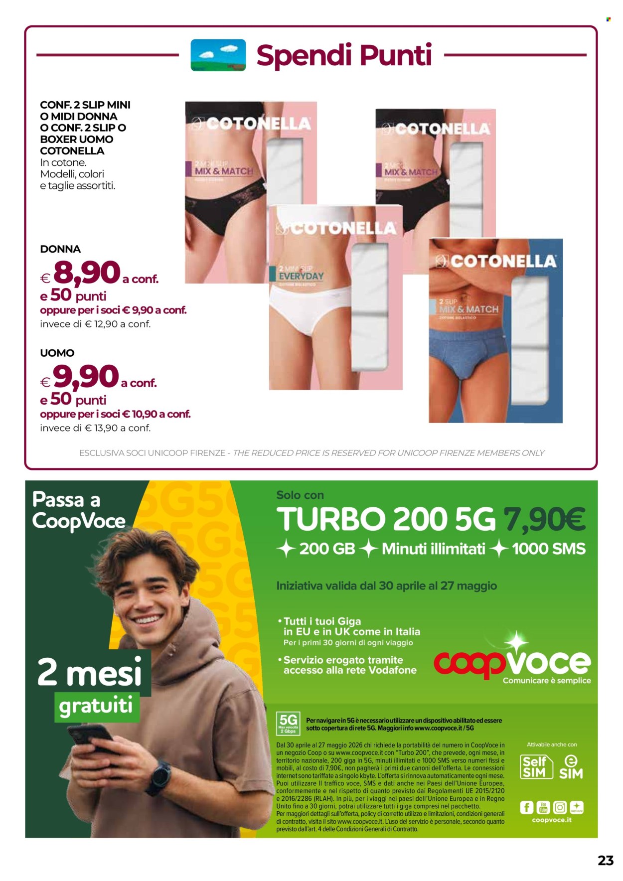Volantino Coop - 30/4/2026 - 13/5/2026. Pagina 23