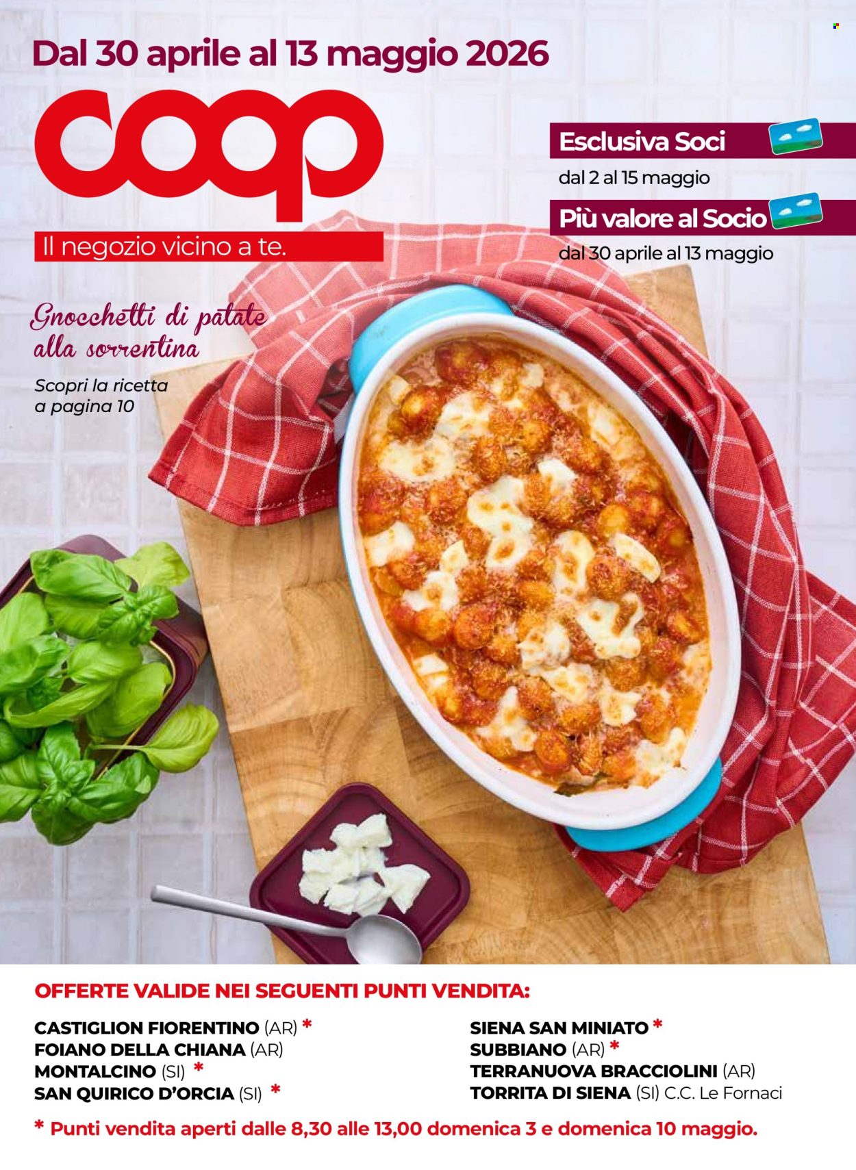 Volantino Coop - 30/4/2026 - 13/5/2026. Pagina 1