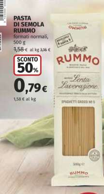 PASTA DI SEMOLA RUMMO