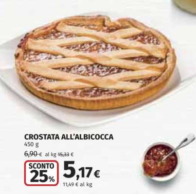 CROSTATA ALL’ALBICOCCA