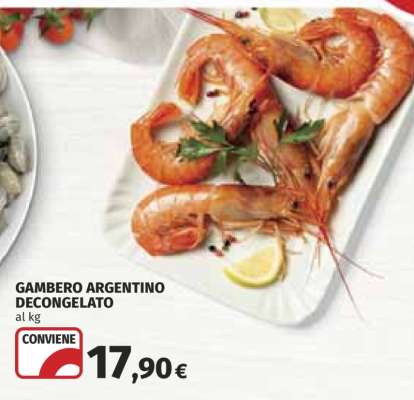 GAMBERO ARGENTINO DECONGELATO