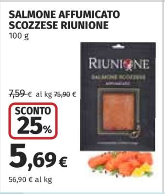 SALMONE AFFUMICATO SCOZZESE RIUNIONE
